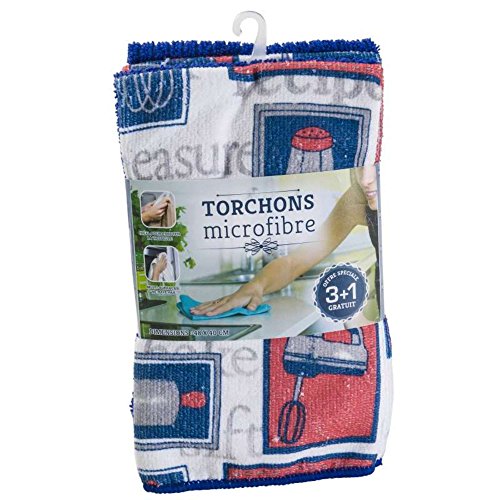 Lote de 4 trapos microfibra 48 x 40 cm) Cover