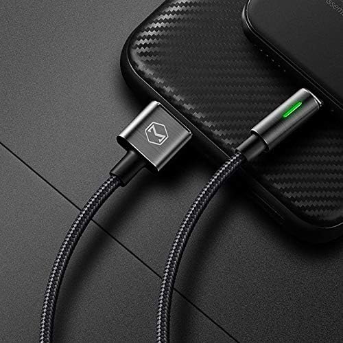 Miniatura 8 de Apagadoencendido Smart LED Desconexión automática y recarga automática Nylon trenzado sincronización carga datos USB 6FT1.8M cable compatible nueva