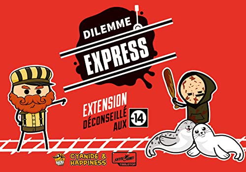 LUCKY DUCK GAMES Dilemme Express | Version Française | Jeu De Plateau | Jeu de Société | Jeu de Cartes | A partir de | 3 13 Joueurs | 30 90 Minutes - vue 4