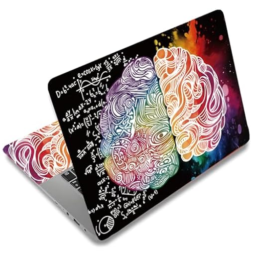 SUPERDANT Adhesivo para Portátil Aufkleber Laptop Schutzfolie Notebook Kunstschutz Protector de Vinilo para Laptop Universal para 12" 13" 13.3" 14" 15" 15.4" 15.6" Brain Doodle Hand Drawn Style | Ya disponible en tu tienda friki favorita! En mundofriki.es!