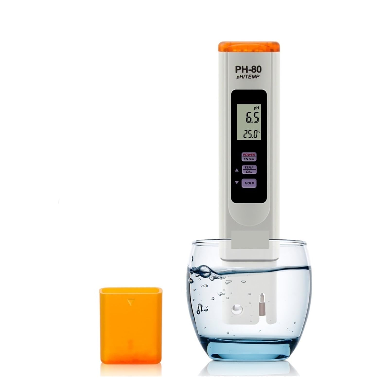 Tester miernika PH, Mierniki PH profesjonalny Tester jakości wody w akwarium Monitor 0-14 detektor temperatury PH do hydroponiki basenowej,Woda pitna, Hydroponika, SPA, Browarnictwo