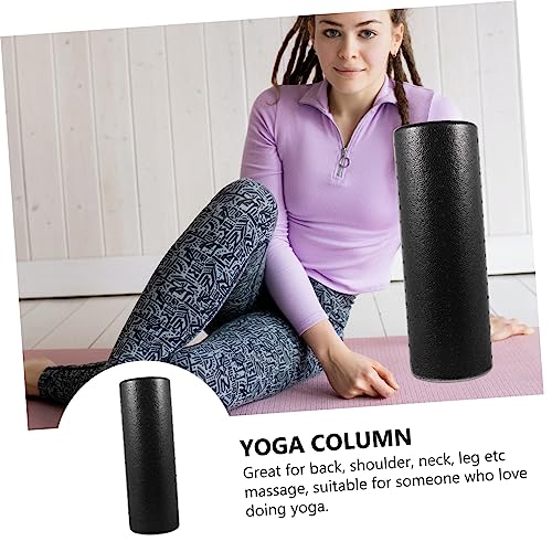 Rodillo de espuma Balacoo para yoga y masaje corporal, diseño compacto miniatura 7