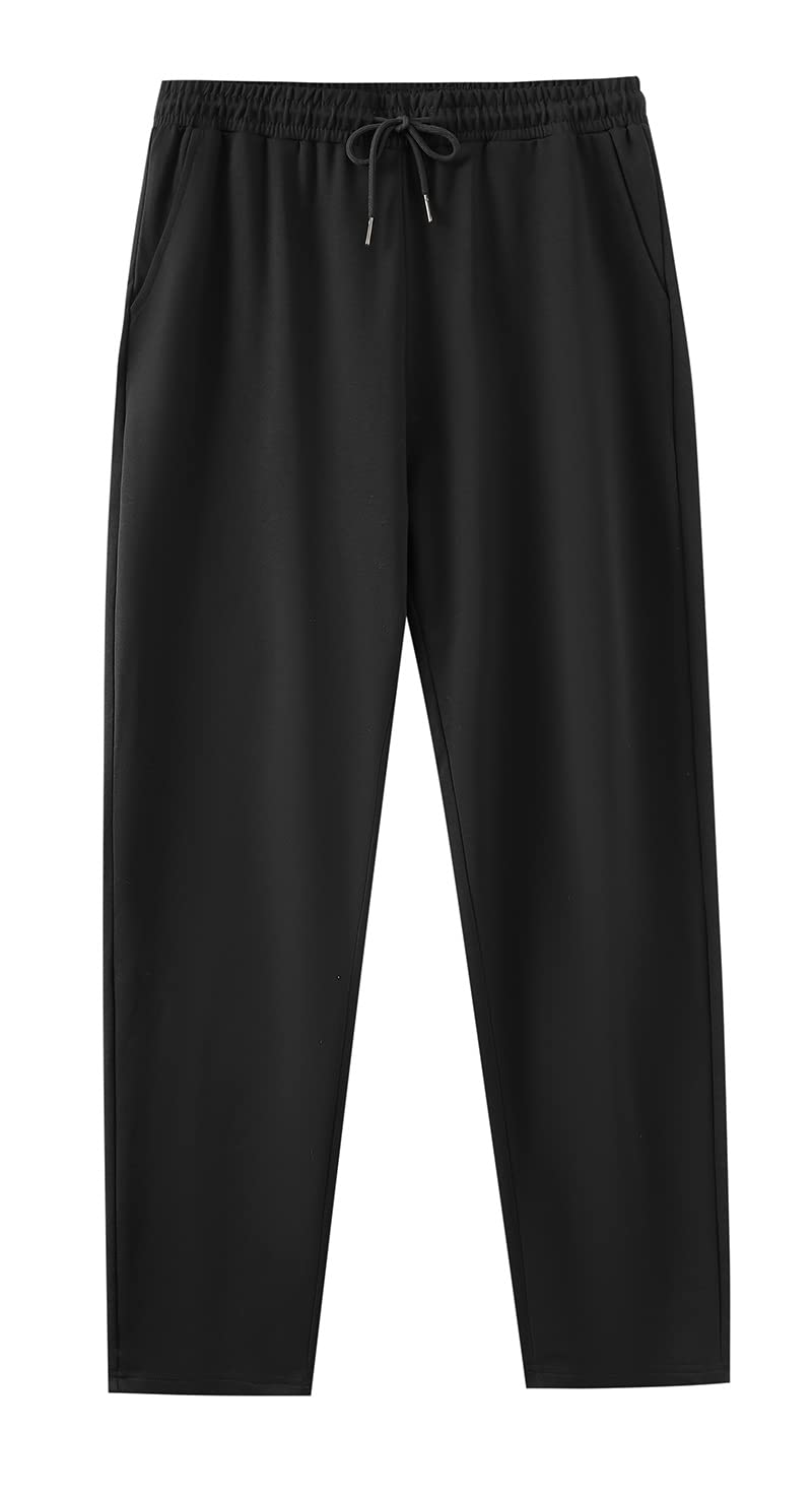FGFD&OU Pantaloni Donna Cotone Pantaloni Sportivi Joggers Elasticizzato Pantaloni da Tuta Donna per Jogging Fitness Sport Yoga Pantaloni Lunghi per Estivi e Inverno