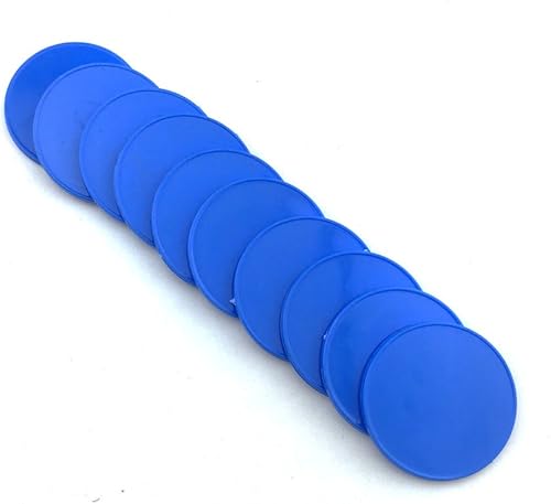 Vista 38 de Smartdealspro Juego de 100 fichas de póquer opacas de 1 1/2 pulgadas de plástico, contadores de aprendizaje, fichas de juego con caja de Naranja