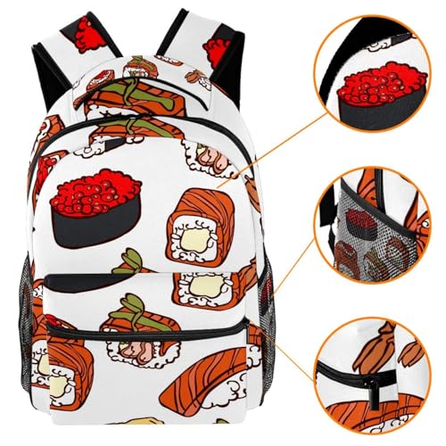 Sac de voyage décontracté sushis multicolore : confort et style unique - 3
