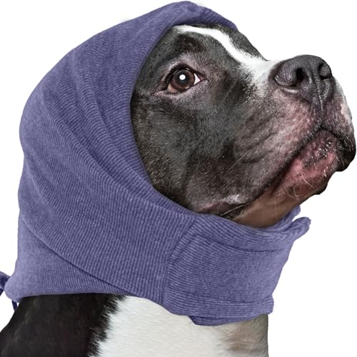 Image of Nanaki Dog Calming Hoodie No Shake Ear Wraps for Dogs Protection Ear Dog Cover Muffs Doggy Head Warp Anxiety Relief Doggy Hematoma Wrap Head Cover The Grooming and Force Drying Warm Pet Protector