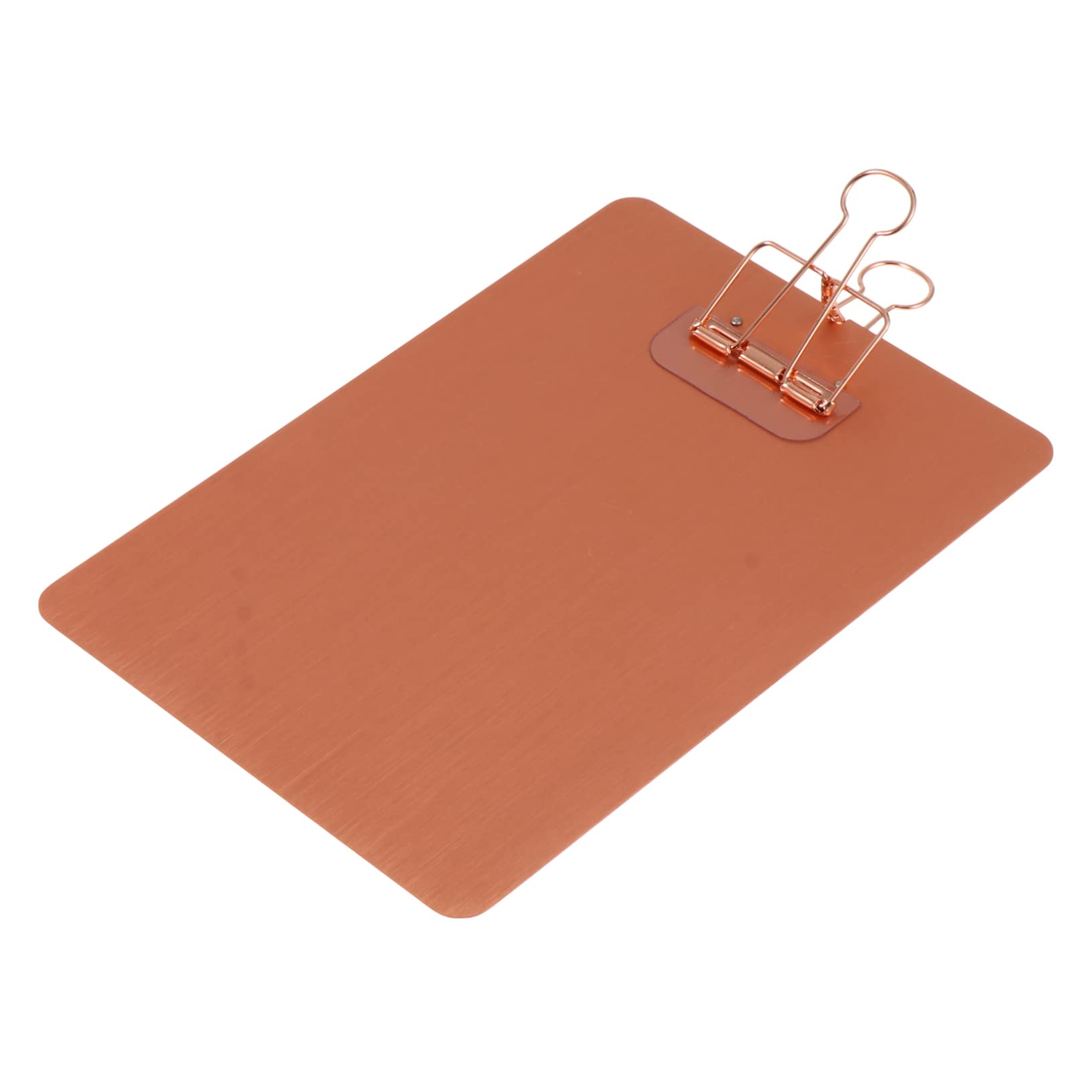 EXCEART 10 Piezas Férula A5 Note portapapeles con agujero para colgar silla plegable para casa de muñecas writing tablet Tablilla de escritura A menú blocs de notas portapapeles a5 Metal