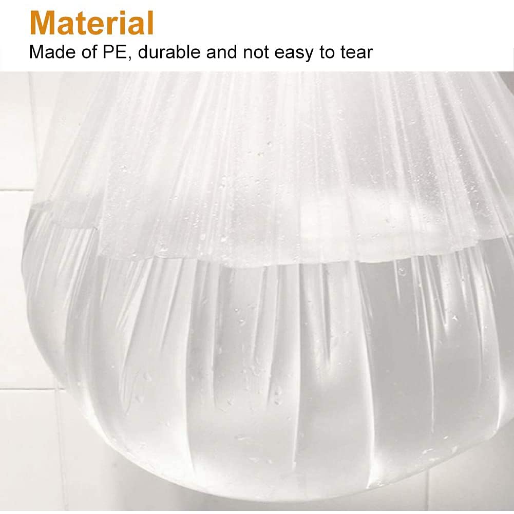 TEMKIN Bolsas de Sauna, láminas de plástico para Envoltura Corporal utilizadas Dentro de una Manta de Sauna de Infrarrojos lejanos, 86 x 47 Pulgadas, Paquete de 50 Unidades