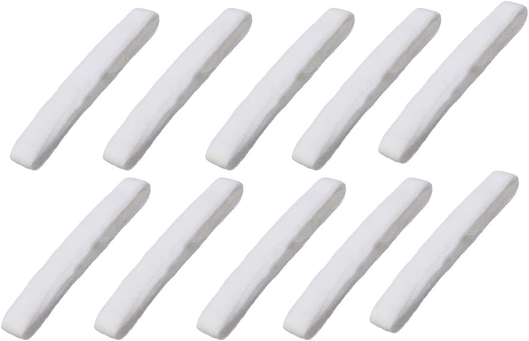 DaysAgo 10Pcs PVA Mesh 25mm Wide Soluble Fish Refill Carp Fishing PVA Network Stocking Boilie Rig Bait Wrap Net Bags 5M