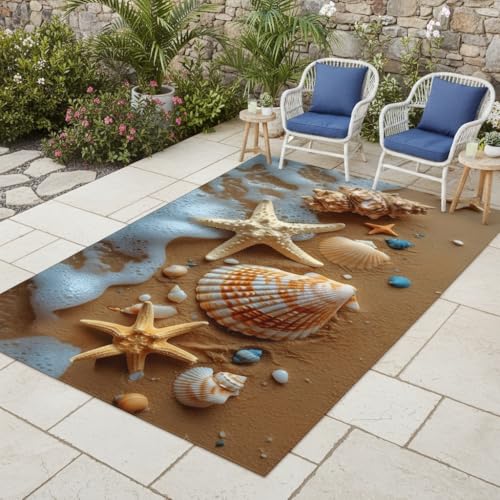 Tapete decorativo Ocean Beach 63x47 in miniatura 5