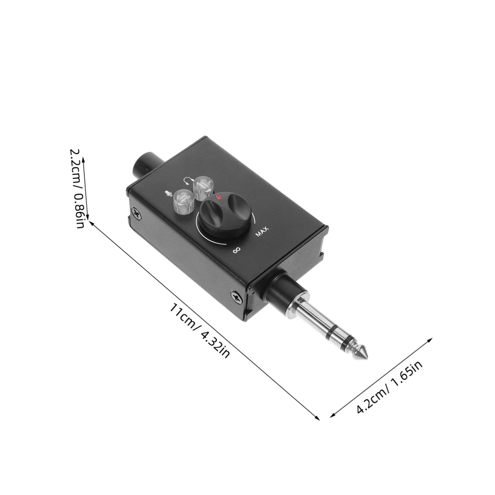 OFFSCH Live Sound Console Converter Pc Audio Mixer Mixing Desk Live Voice Changer Intuitive Interface Compatible with Computers Phones