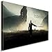 Produktbild Dark Souls Warrior Battlefield Leinwandbild LaraArt Studio Wanddeko Wandbild 100 x 70 cm