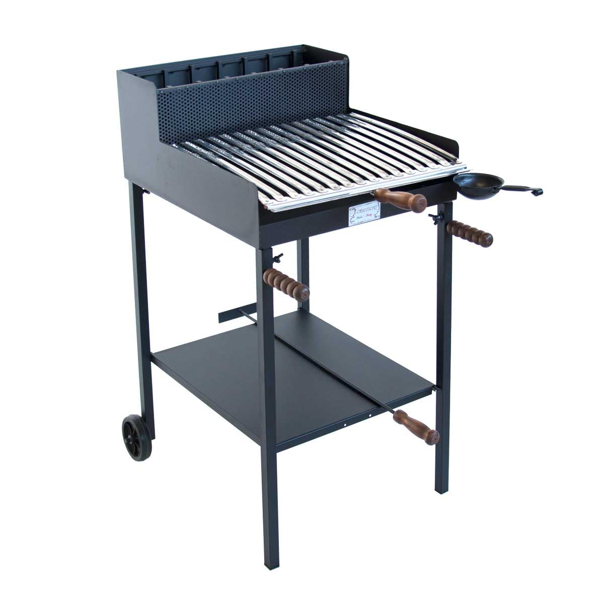 BA47 - BARBECUE BELVEDERE A LEGNA E CARBONE-CRUCCOLINI