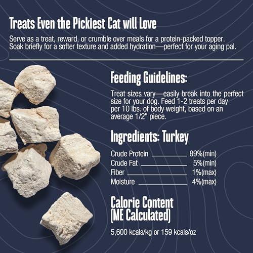 image for Whole Life Pet Products Whole Life Cat Just One Turkey Freeze Dried Ca