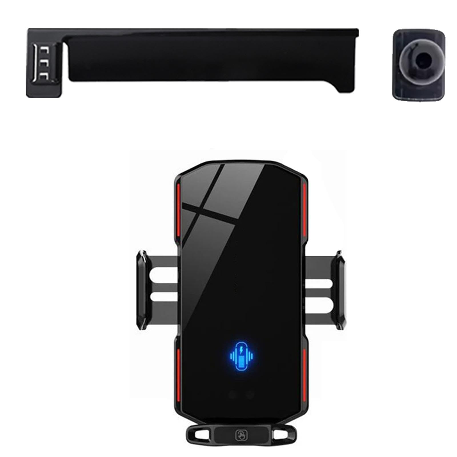 Soporte Móvil Coche para BMW Serie 3 G20 G21 M340I M340D 2023-2025, Soporte para teléfono móvil de Coche con Clip para Rejilla de ventilación del Aire Acondicionado LHD