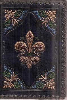 Unknown Binding Fleur De Lis Journal in Bas-relief Leather/Leatherette Slipcover by Fiorentina Book