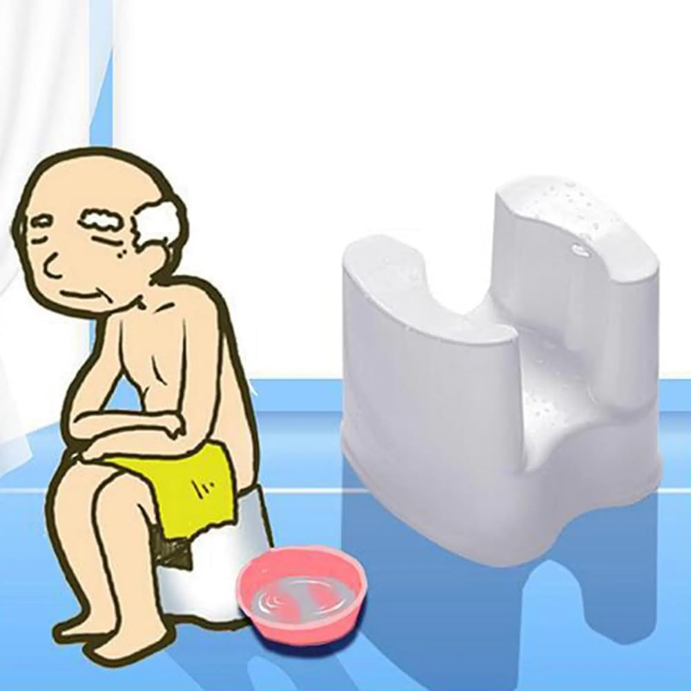Lightweight Shower Chair Seat, U-Shaped Shower Chair Stools, 220Lbs Capacity, Multifunctional Bathroom Bench Bath Chair for Elderly and Pregnants, with Hip Cleaning Space, Disabled and Adults