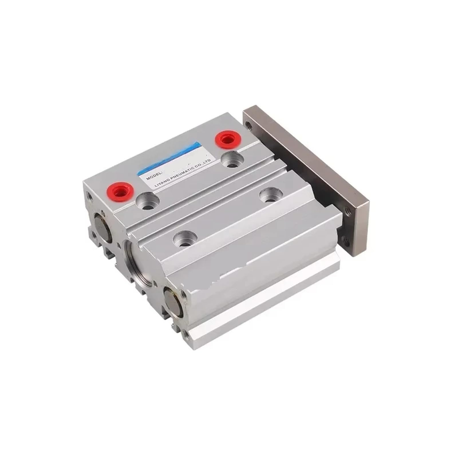 Cilindro pneumatico compatto a doppia azione con corsa da 32 mm a 150, alesaggio 32-63 per macchinari industriali(Stroke 125mm,MGPM63)
