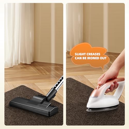 Image of Office Chair Mat for Hardwood and Tile Floor, Computer Chair Mat, Non-Slip Floor Protector Rug Carpet, Non-Curve, Under Desk Mat for Rolling Chair, Coffee(48 inchx36 inch)