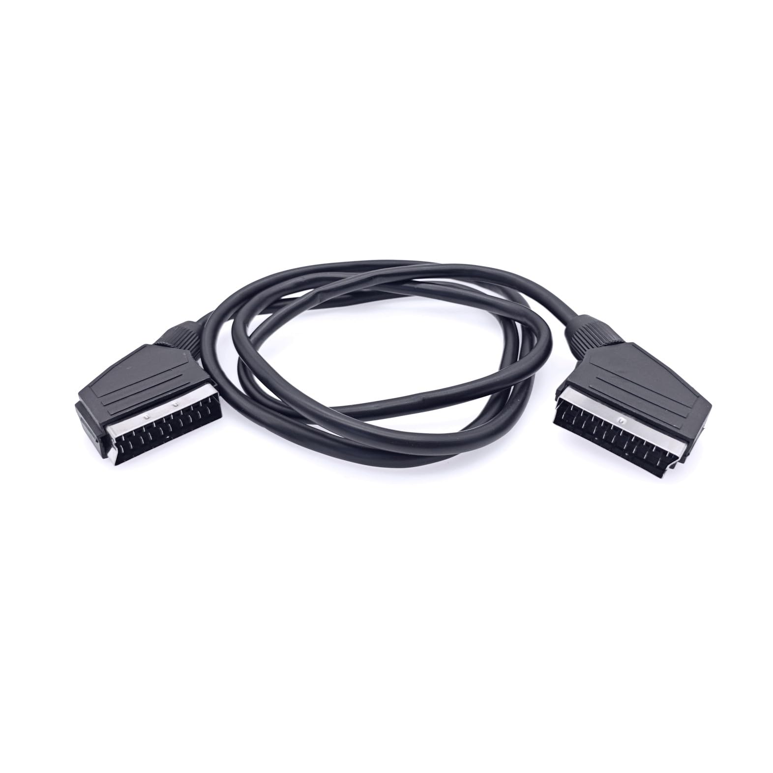 JZK 1.5M Péritel câble, péritel mâle vers mâle 21 broches câble pour audio et vidéo, DVD, HDTV, AV et TV numérique
