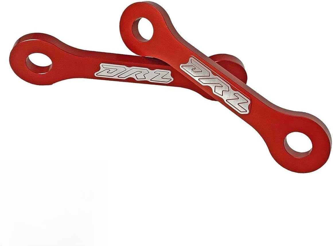 CNC 2" Lowering Links Drop Kit For Suzuki DRZ DR-Z 400SM 400S 400E 2000-2021 (Red)