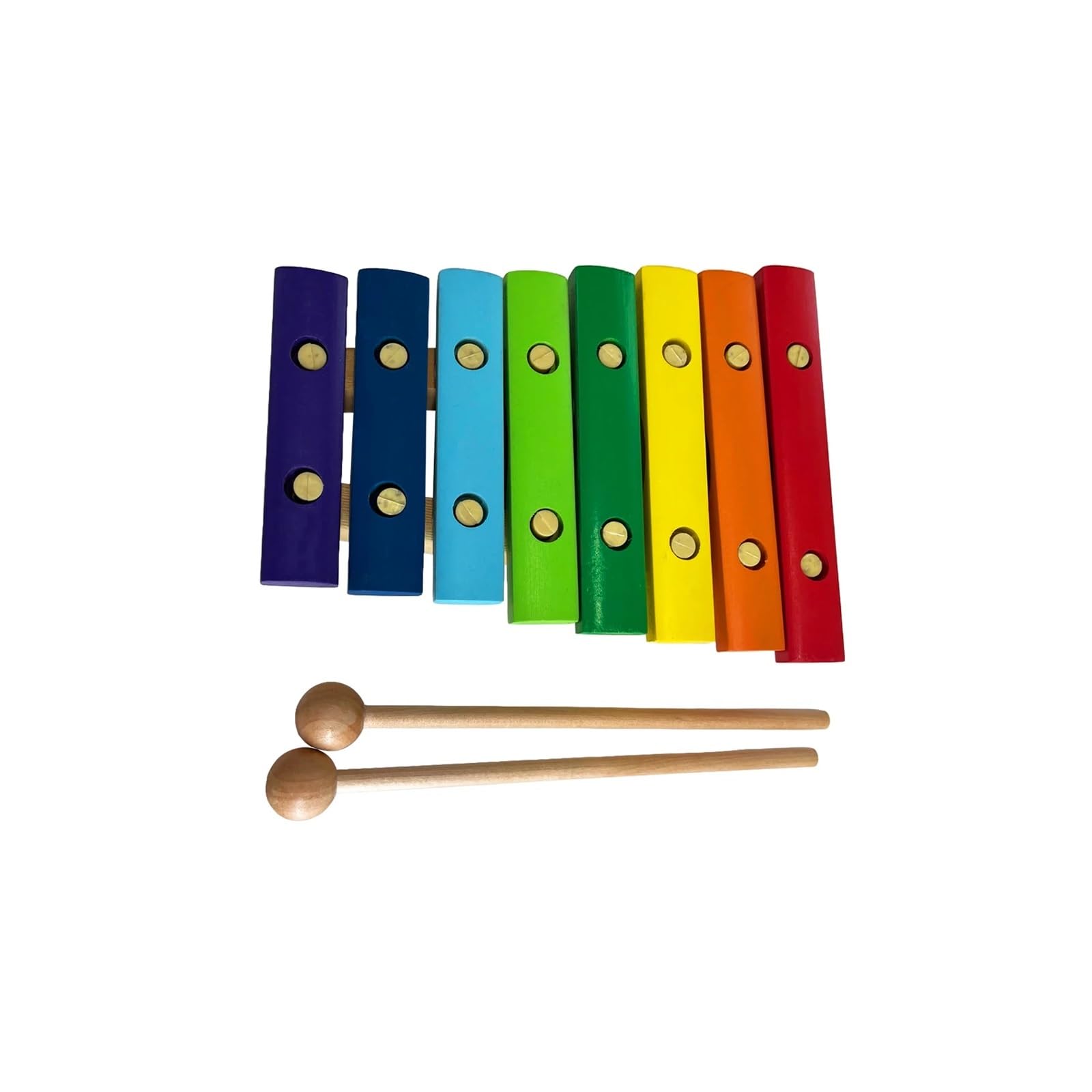 8 Notes Wooden Xylophone with 2 Mallets | Strumento musicale