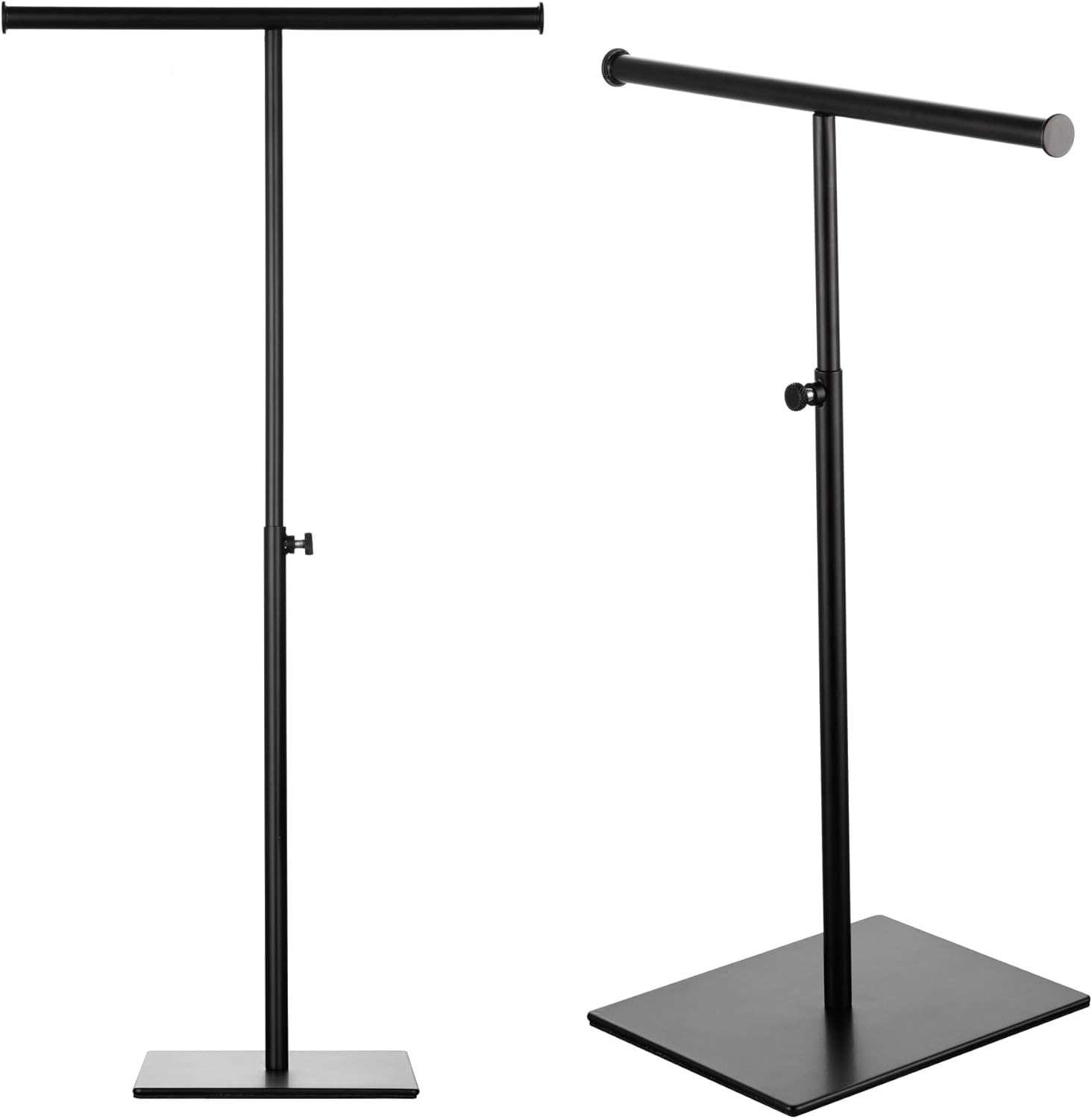 bjewego T Bar Display Stand Set of Two Tabletop Purse