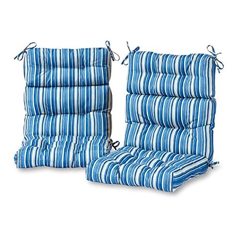 Greendale Home Fashions Outdoor Chair Cushion, Set of 2 Cover