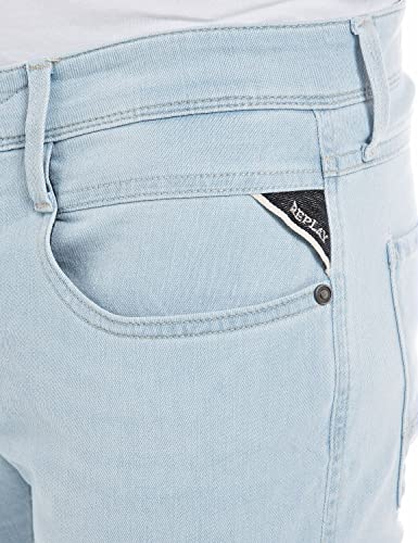 Replay Herren Jeans Anbass Slim-Fit X-Lite, Superlight Blue 011 (Blau), 27W / 32L – Ansicht 6
