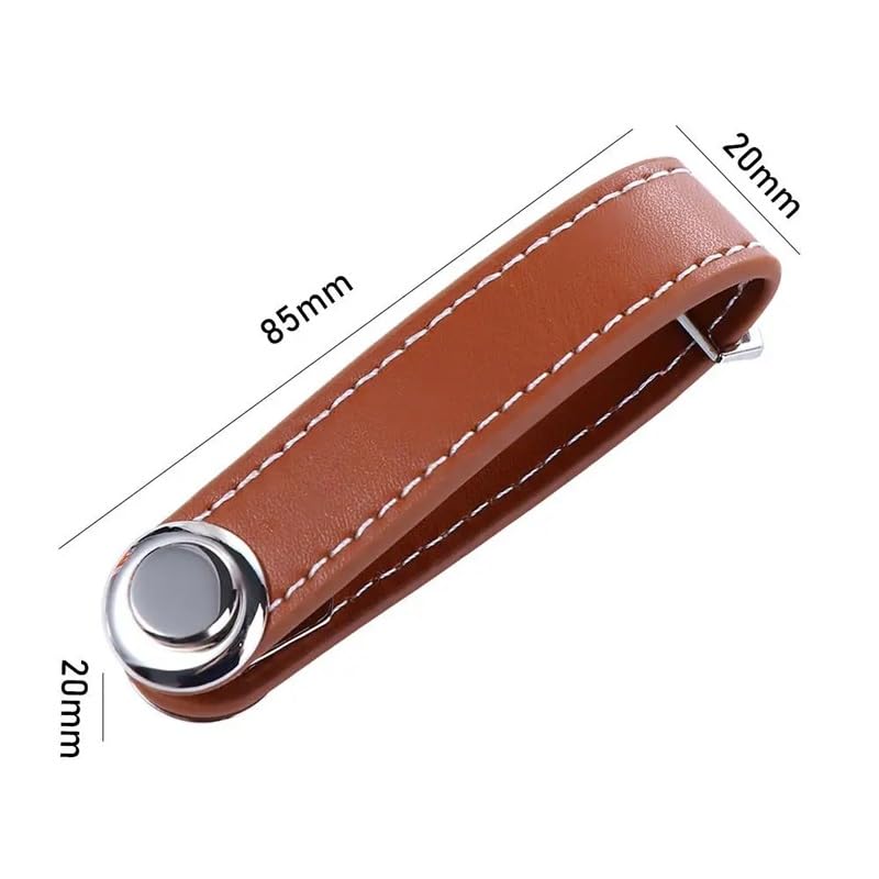 Leather Key Bag Storage Box Money Key Wallet3