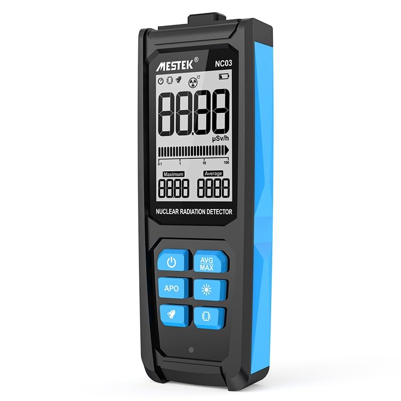 Contador Geiger Detector de Radiación Nuclear con Alarma