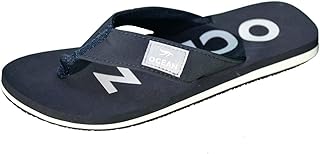Ocean Chanclas Sandalias de Playa Hombre Mujer Azul Oscuro Amarillo