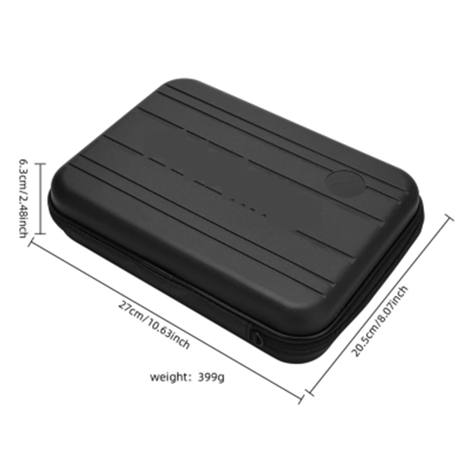 Wasserdichte Friseur-Haarscherentasche Friseurkamm-Werkzeug-Aufbewahrungstaschen Zur Aufbewahrung von Friseurwerkzeugen(Black)