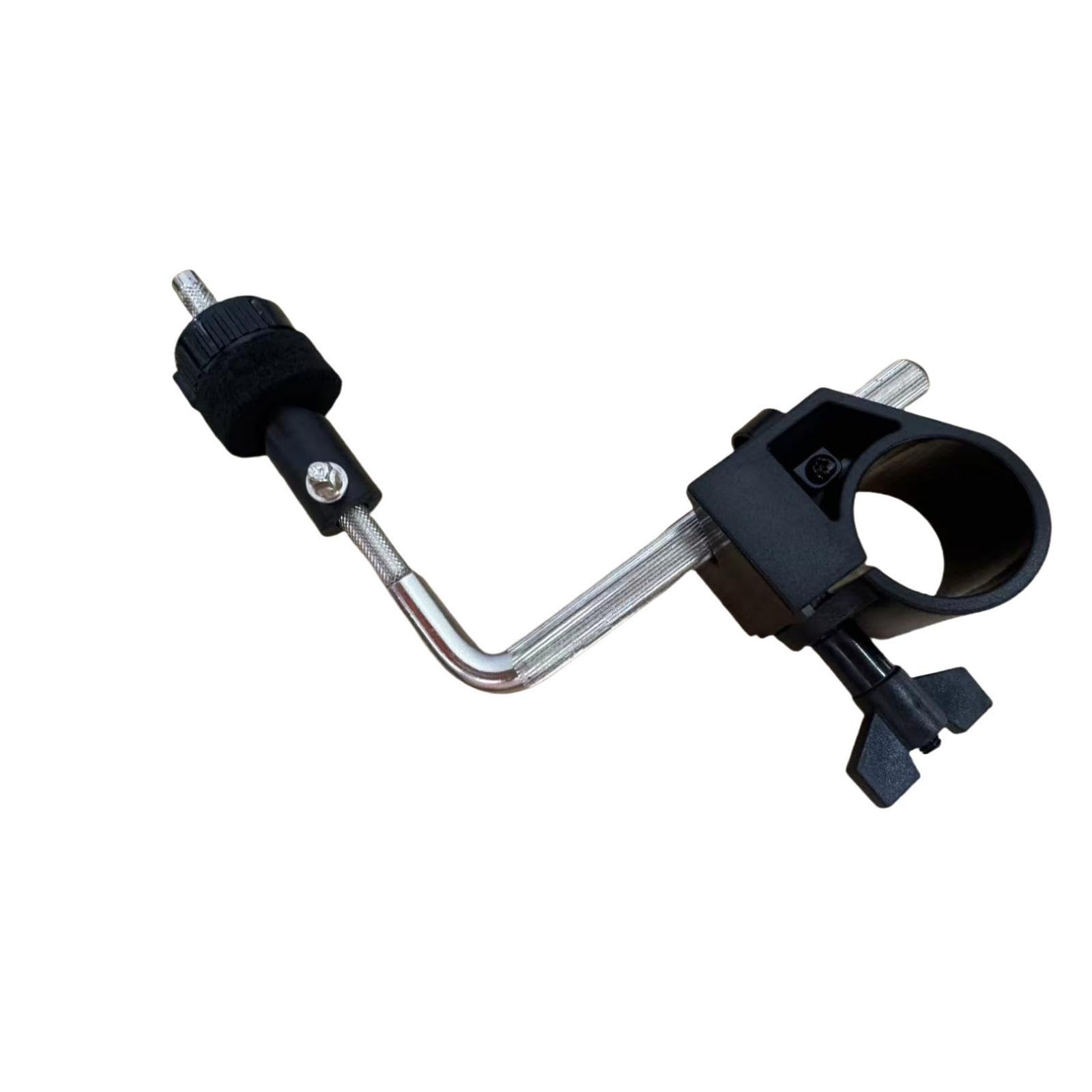 Drum Clamp with L-Rod Easy to Adjust Clamp with L-Arm Adjustable Percussion Mount for Drummers, Beginners, Home Studios, Rehearsal Rooms-image-44