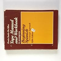 Tape Manual and Workbook to Accompany Beginning Spanish a Concept Approach 0060415096 Book Cover