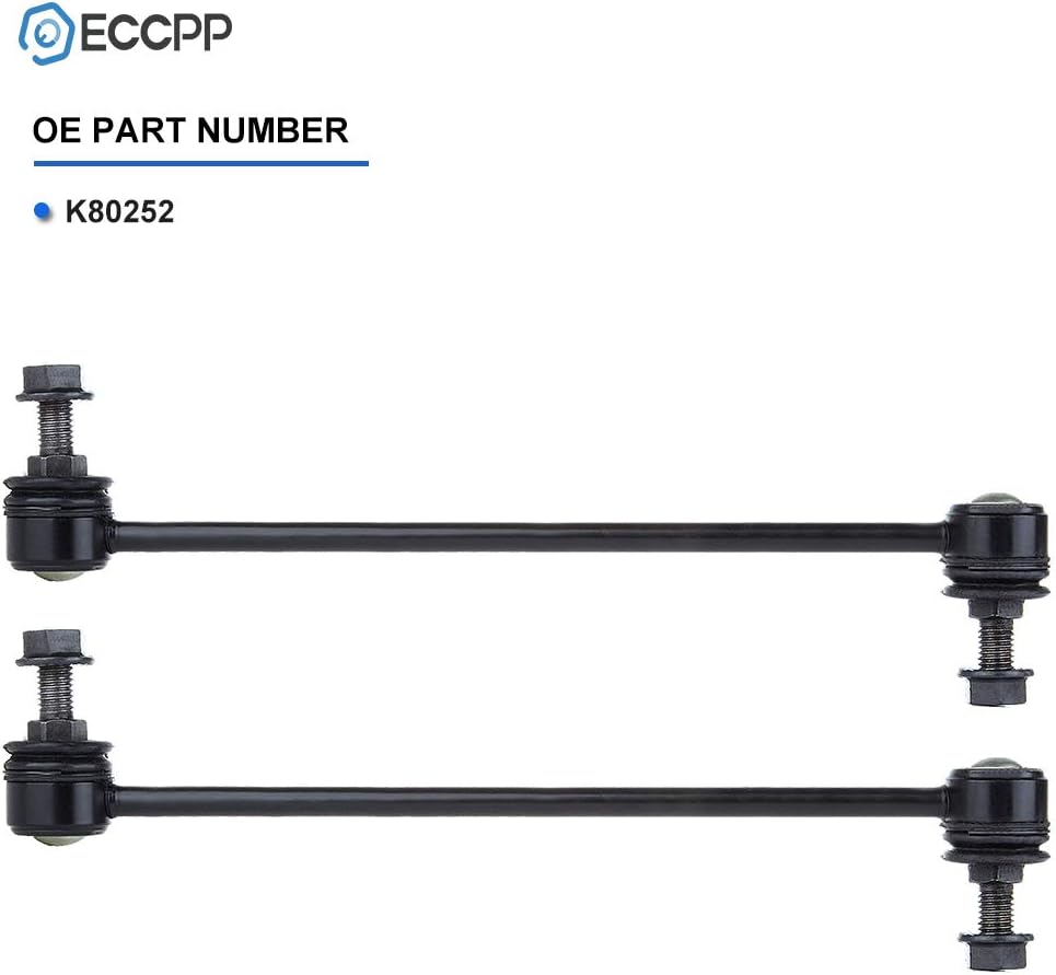 ECCPP Front Stabilizer Sway Bar Link Kit 2005-2010 For Chevy Cobalt [2006-2009 HHR Panel] 2004-2009 For Malibu 2007-2010 G5 [2005-2009 G6] 2005-2006 Pursuit 2007-2009 For Saturn Aura [2003-2007 Ion]