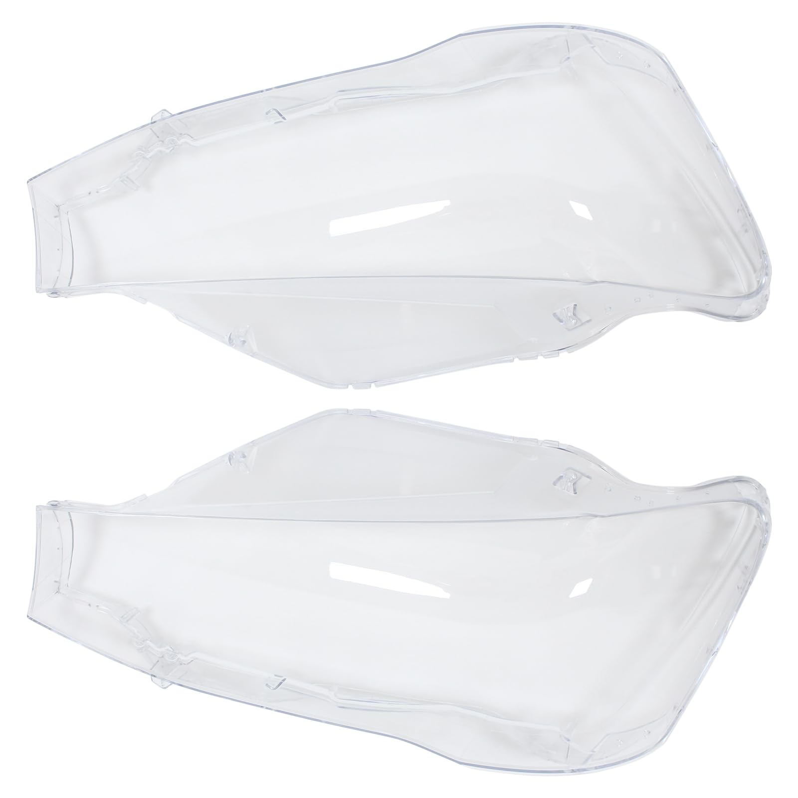 Photo 1 of ApplianPar Front Headlight Headlamp Lens Cover Shell for BMW X3 X4 F25 2014-2017 Transparent Left and Right Side