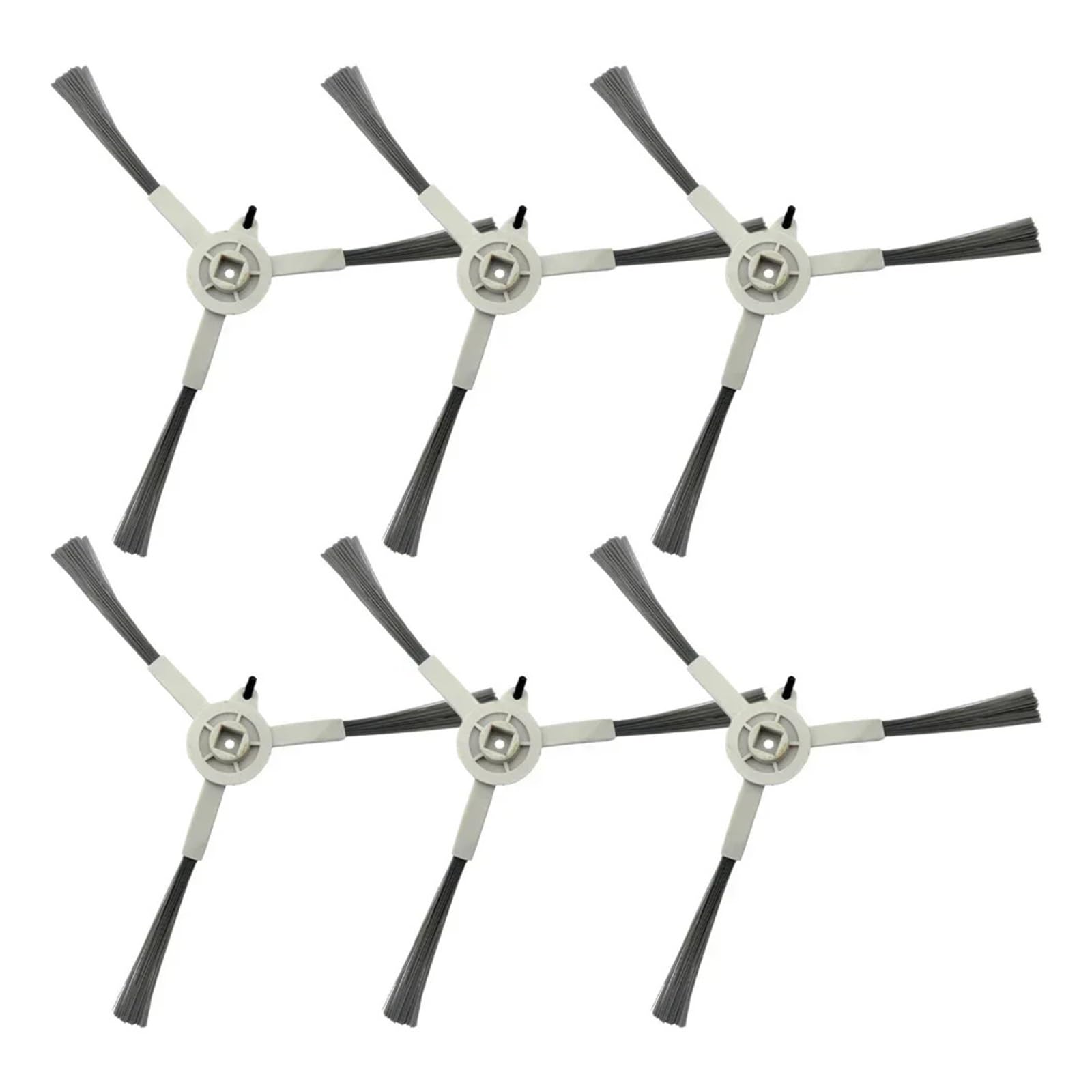 6 10pcs Side Brushes Compatible for ABIR X6 X8 Intelligent Robot Vacuum Cleaner Spare Parts Replacement Accessories A