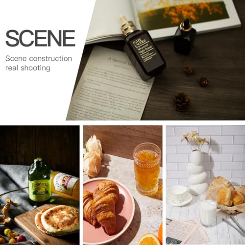 Image of 5 PCS 24X24 Inch Boards Photo Backdrop for Flat Lay, Food Photography Background, BEIYANG