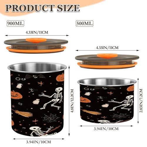 Contenedor de café de acero inoxidable 500 ml miniatura 2