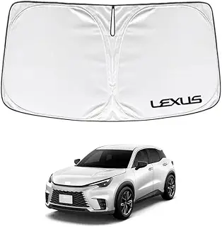 KOKATO レクサス LBX 10系 MAYH10型 15型 GAYA16型 2023年11月～ 車種専用設計 サンシェード 車 フロント さんしぇーど 暑さ対策 日除け 遮熱 遮光 uvカット 紫外線遮蔽 折り畳み式 収納ポーチ付き 取付簡単 保護パーツ