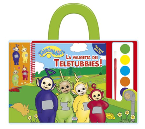  La valigetta dei Teletubbies e adesivi! Ediz. illustrata. Con gadget