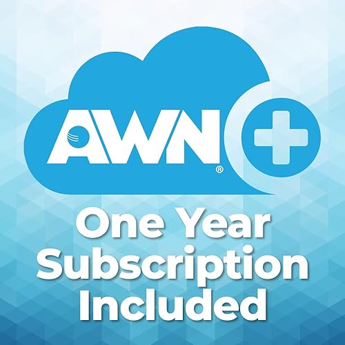 Miniatura 9 de Ambient Weather Estación meteorológica WiFi WS-1965 con monitoreo remoto y acceso a la red Ambient Weather