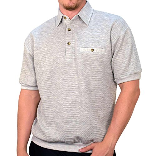 Polo clásico de fondo con banda Palmland Solid French Terry - 6090-780 miniatura 1