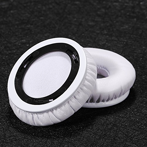 KKmoon Protetor de ouvido com memória de substituição Proteína de couro ao redor dos protetores de o