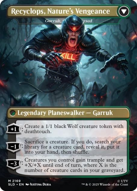 Magic the Gathering Secret Lair x The Office: Dwight's Destiny​ (Foil)