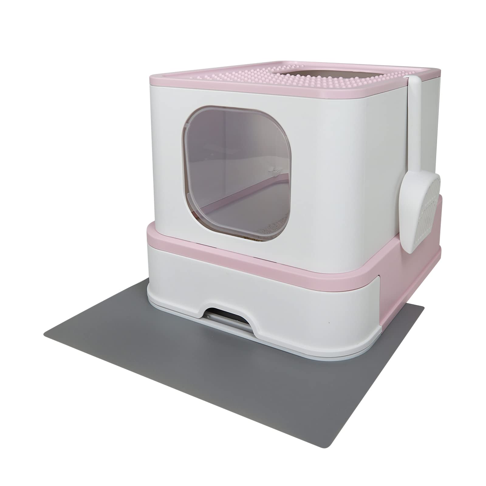 Photo 1 of *NEW*RIZZARI Large Foldable Cat Litter Box (Upgrade,Pink)