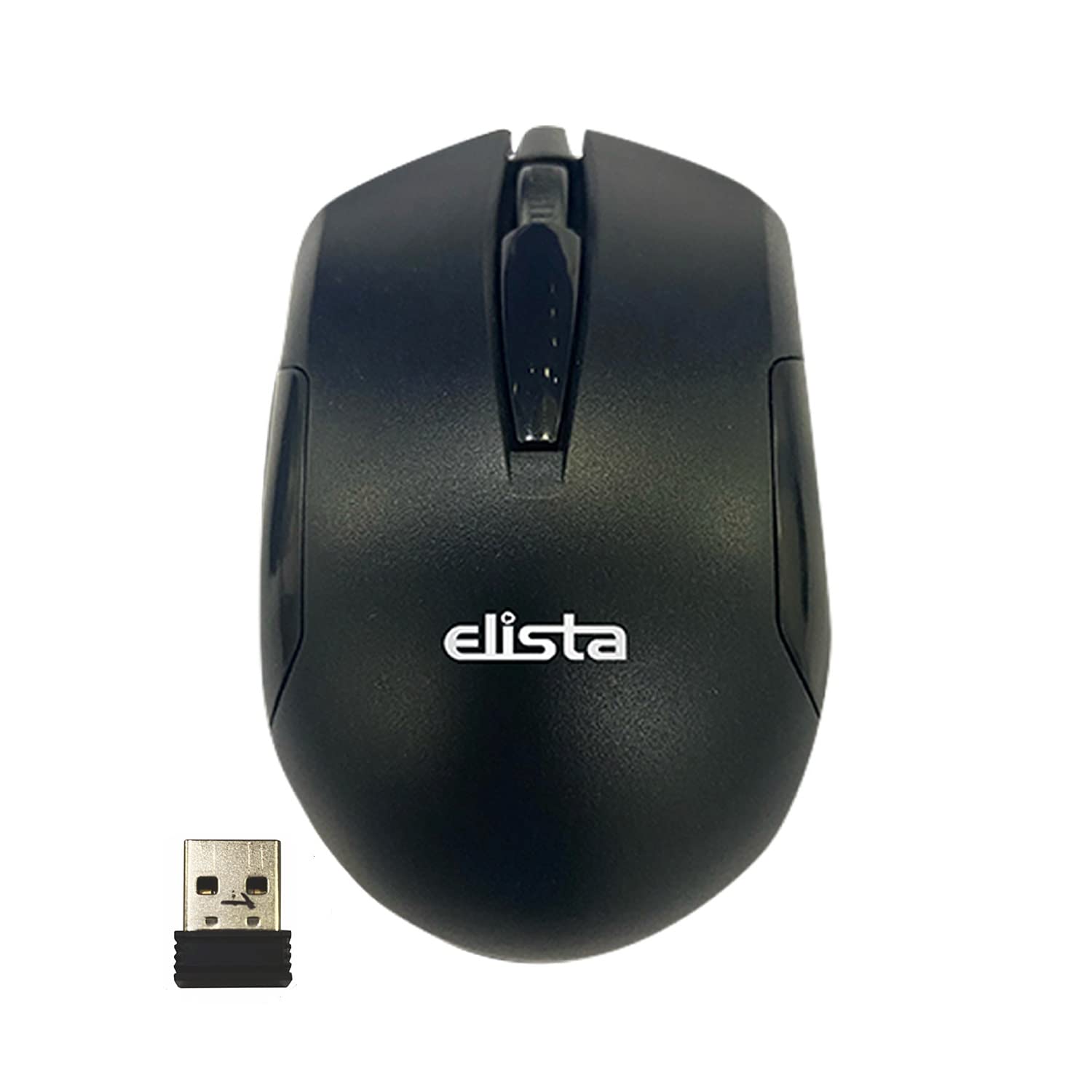 Elista ELS WM-551 2.4 GHz Wireless Optical Mouse with USB Nano Receiver, 1600 DPI, Auto Power Saving Mode, for PC/Mac/Laptops, Black (B09PNDDZJZ) Amazon Price History, Amazon Price Tracker