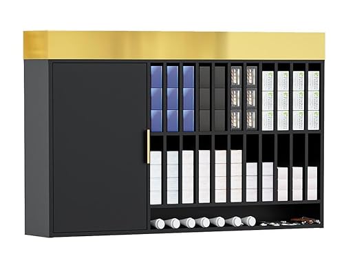 OmySalon Hair Color Organizer Rack, Professional Wall Mounted Salon Station,