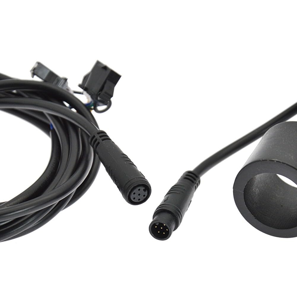 Acceleratore a pollice per scooter elettrico, 24 V/36 V/48 V, display tachimetro 2 in 1, ricambio a 6 pin per scooter elettrici